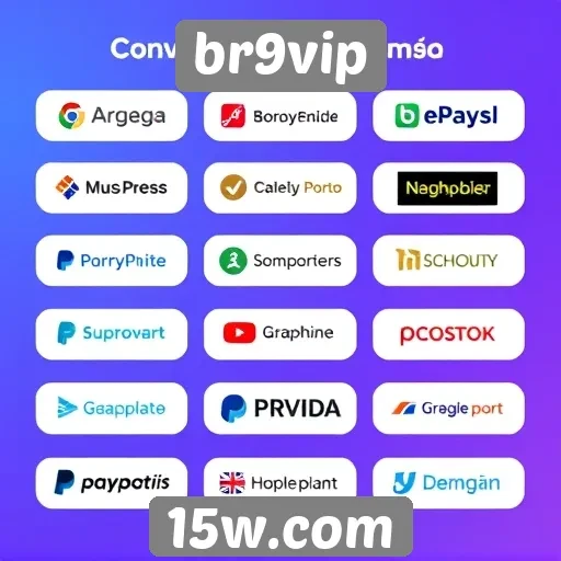 Métodos de pagamento aceitos no br9vip